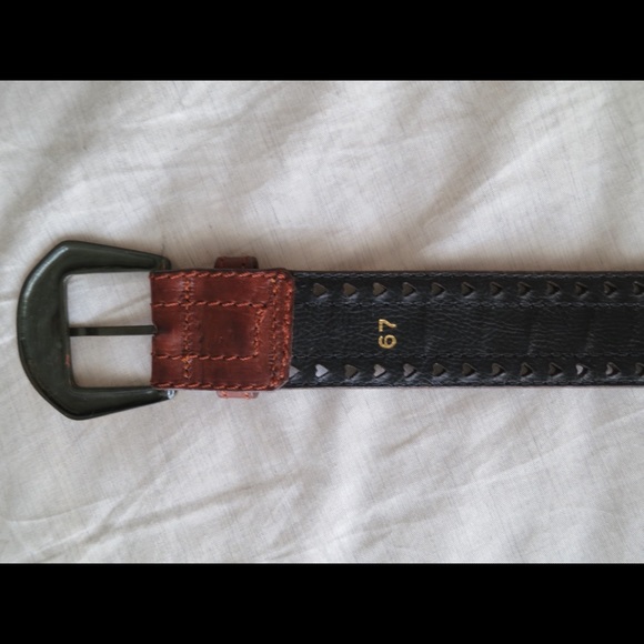 Moschino Jeans Leather belt - Picture 7 of 8